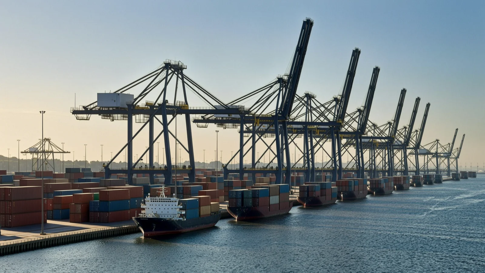 Port congestion in Rotterdam spreads to Antwerp as carriers reroute around the Gulf