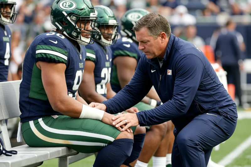 Illustration for: Sam Darnold's Hip Injury Leaves Seahawks Leaning on Drew Lock for Week 2
